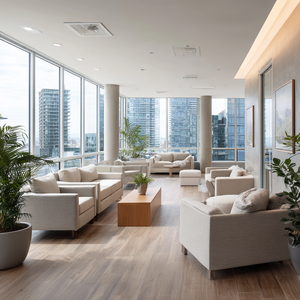 Private rooms at MHAT Treatment facility